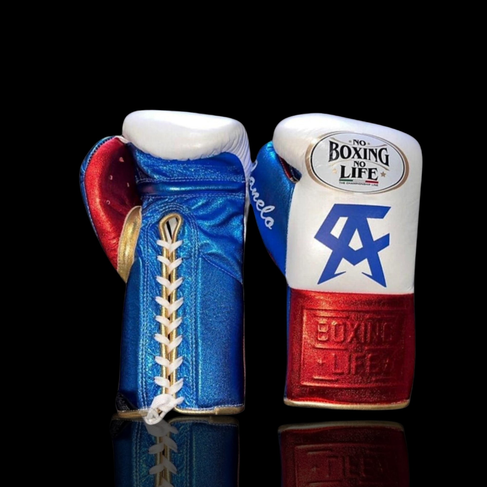 White Blue Red No Boxing no life, boxing gloves, No Boxing No Life, NBNL Boxing Gloves, Birthday Gifts, PF Fitness Gear, PFFITNESSGEAR, Christmas gifts for men's, Thanksgiving gifts for him, NBNL Boxing, Boxing Glove, No Boxing No Life Boxing Gloves, NBNL, Gloves for Gym, Halloween Gifts, Fight Gloves, Gifts for Him, Gifts for Son, Father days Gifts, Black Friday Sale, Christmas Gifts, NBNL Lace-up Boxing Gloves, New Year Gifts, Cyber sale, Valentine Gifts, Gifts for her, Gifts for Daughter, Gym Gift, Fitne